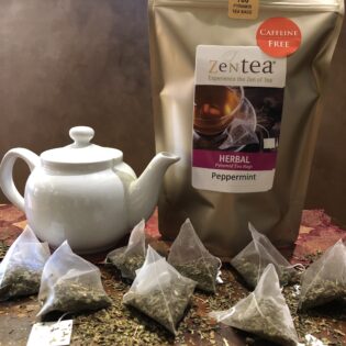 Herbal Organic Peppermint Tea Bag