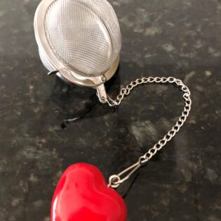 Red Heart Tea Infuser